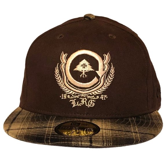 New Era 59Fifty LRG Brown Cap - Picture 1 of 7